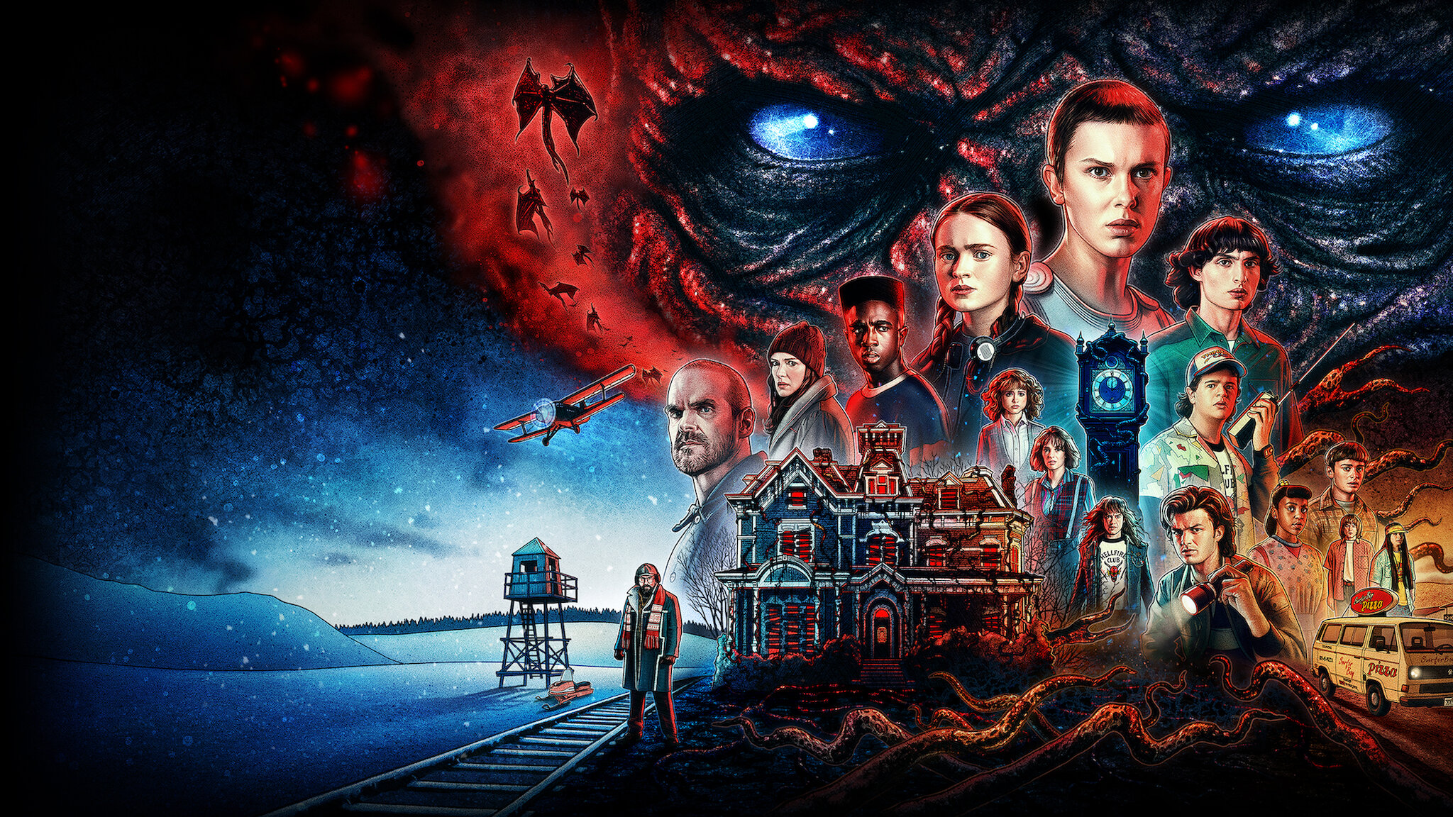 Stranger Things 5ª temporada: Veja guia com tudo sobre o final da série A 5ª temporada de Stranger Things marca o fim de uma era. Depois de quase uma década acompanhando as aventuras de Eleven e sua turma em Hawkins, a Netflix se prepara para encerrar uma das séries mais populares da plataforma. poster-de-serie-sci-fi-e-terror-com-jovens-protagonistas-de-stranger-things-clima-de-misterio-e-suspense-netflix