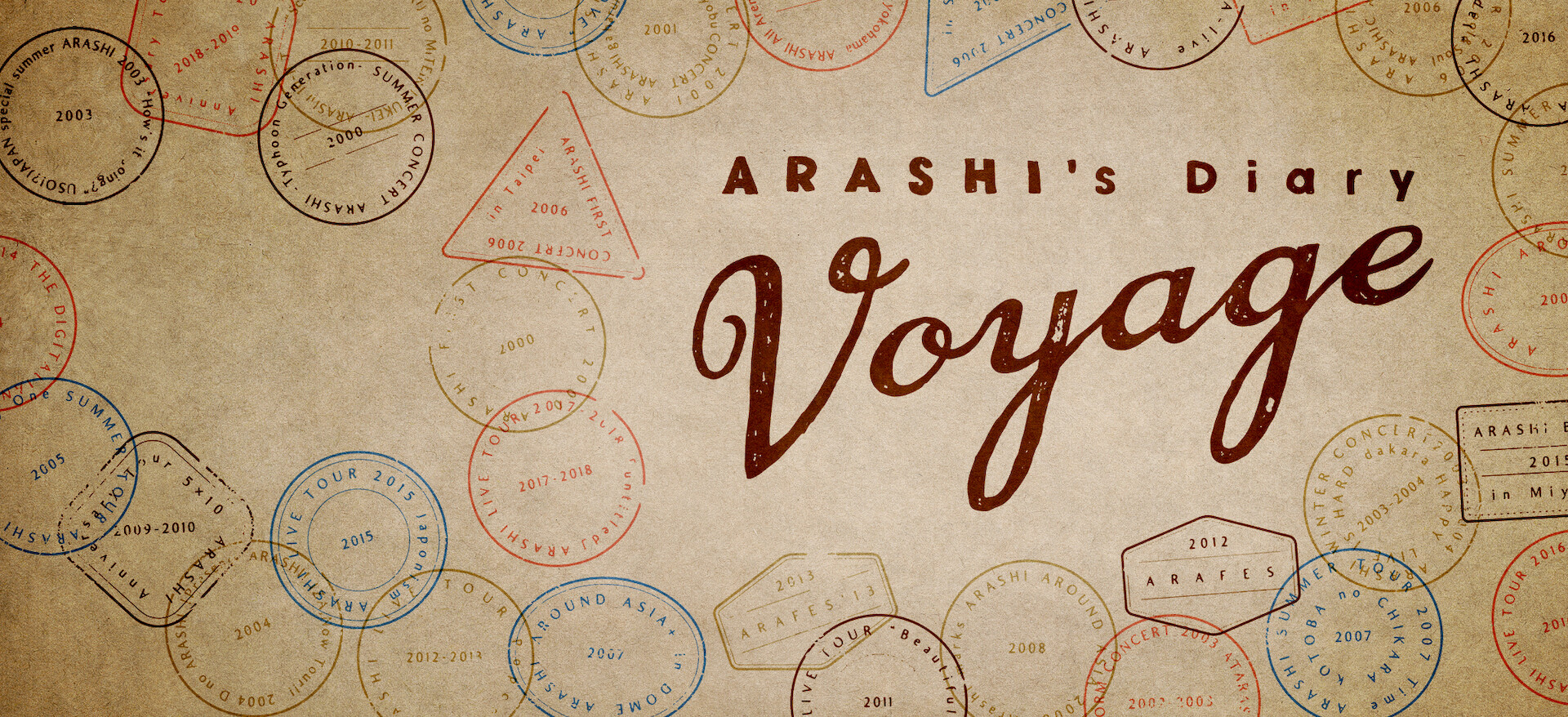 Watch ARASHI's Diary -Voyage- | Netflix Official Site